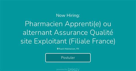 chanel alternant assurance qualité
